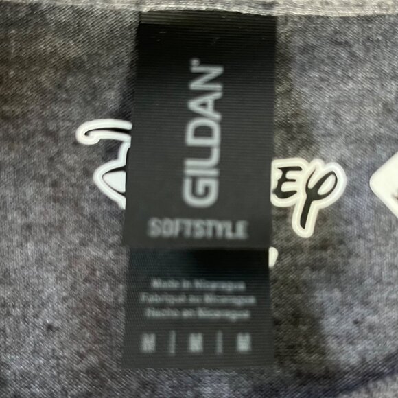 Disney Villains Graphic T-Shirt Mens Medium Gray New Gildan Softstyle Short Slee - Picture 7 of 10